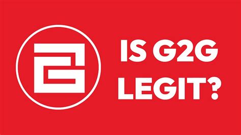 is g2g legit.